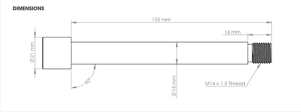 Light Weight Axle VB-1027L For Bike Front Fork